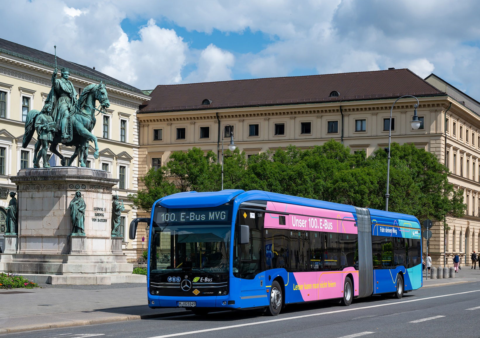Elérte a százat a müncheni MVG elektromos buszainak száma 7 100 e busse 3