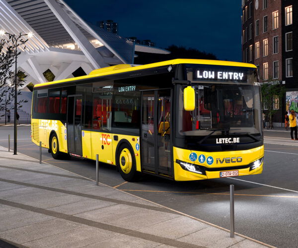 Újabb 127 alacsony belépésű Iveco Crossway érkezik a vallon TEC flottájába