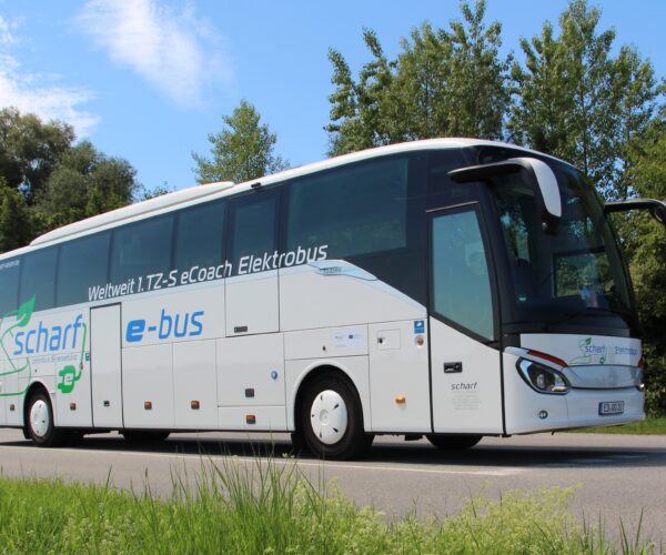 Átépítéssel készült el az első elektromos hajtású Setra ComfortClass távolsági busz