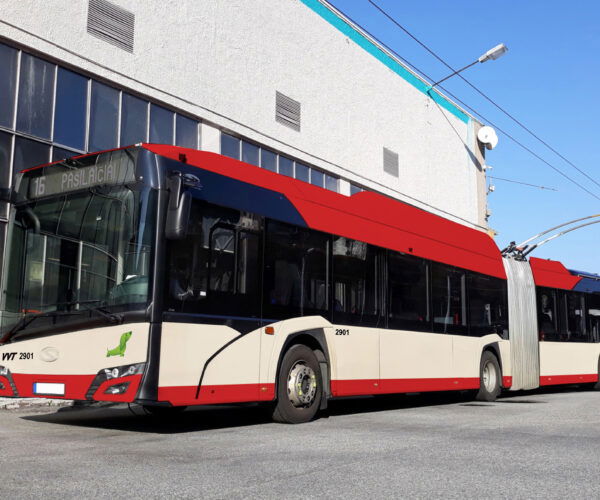 Egy évtized alatt, 213 új trolibusz beszerzésével újul meg Vilnius troliflottája