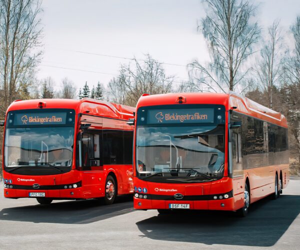 Elektromos BYD-k és HVO-s Setrák zöldítik a svéd Blekinge megye közlekedését