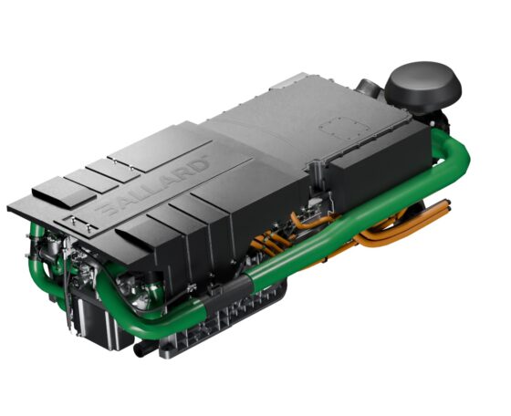 A Busworld Europe 2025 kiállításon mutatja be új üzemanyagcelláját a Ballard Power Systems