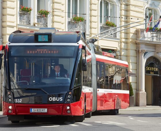 85 éve közlekedik trolibusz Salzburgban