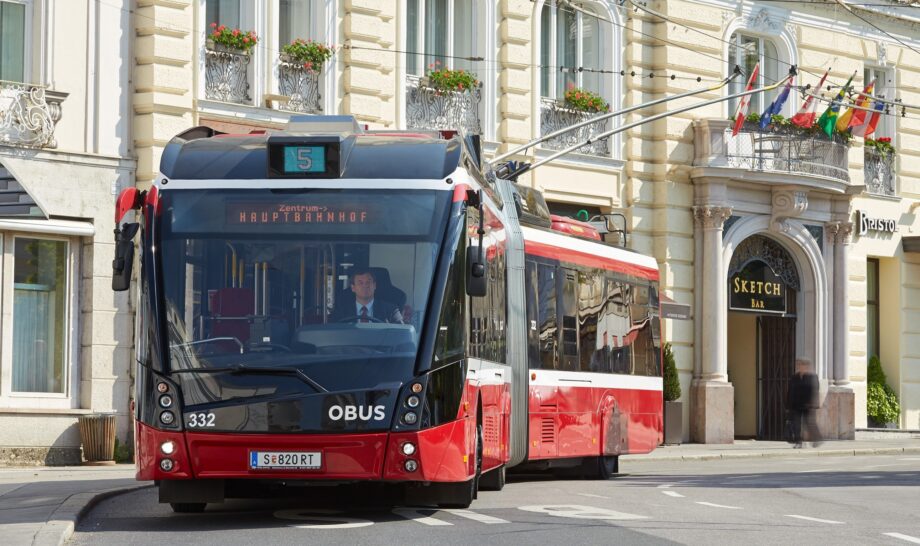 85 éve közlekedik trolibusz Salzburgban