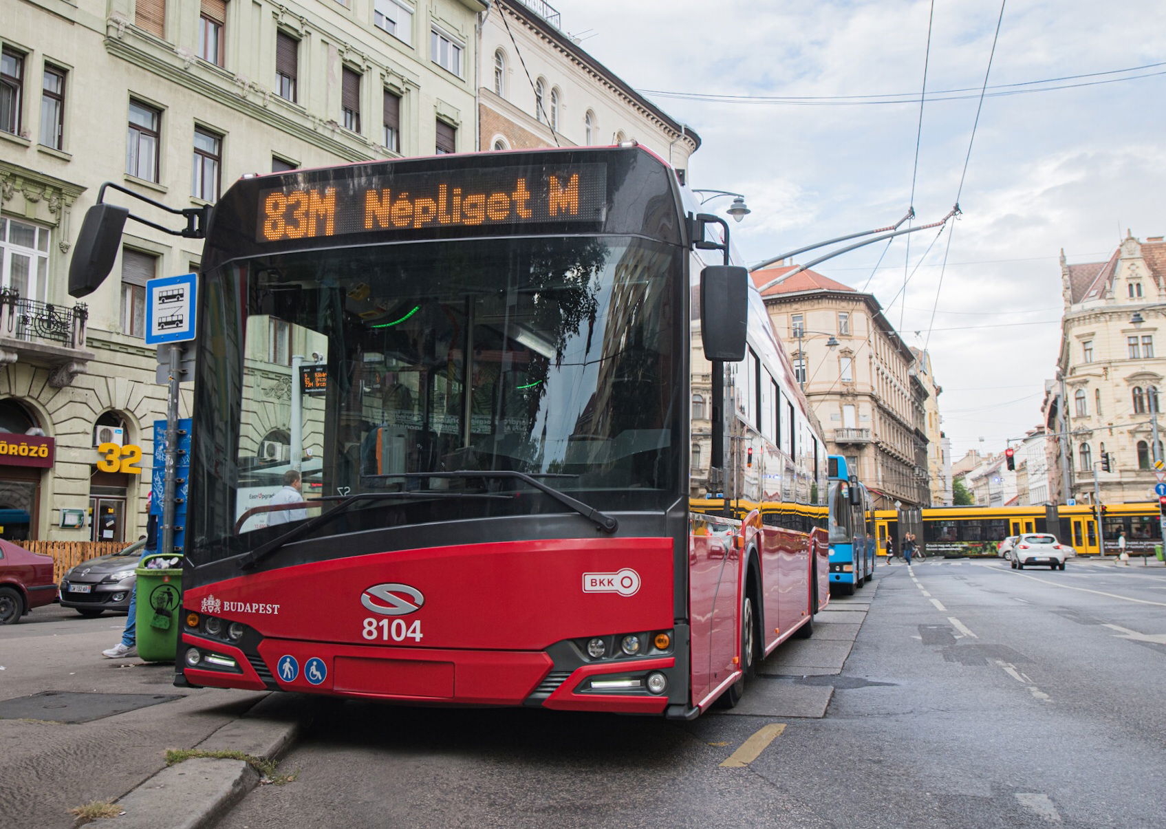 A BKK felsővezeték-építésre és áramellátás-korszerűsítésre készül a 83-as trolibusz vonalán 7 image000032