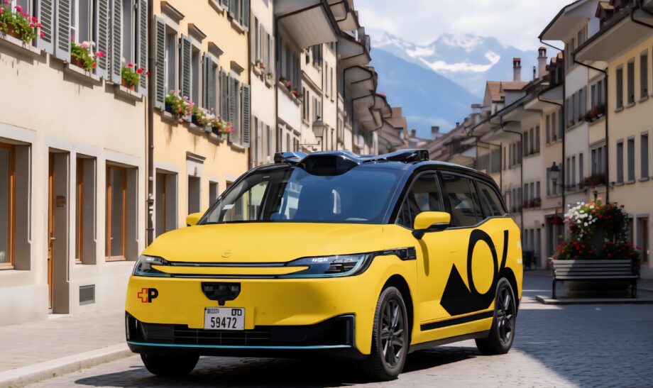 Svájc legnagyobb önvezető közlekedési projektjét indítja a PostAuto