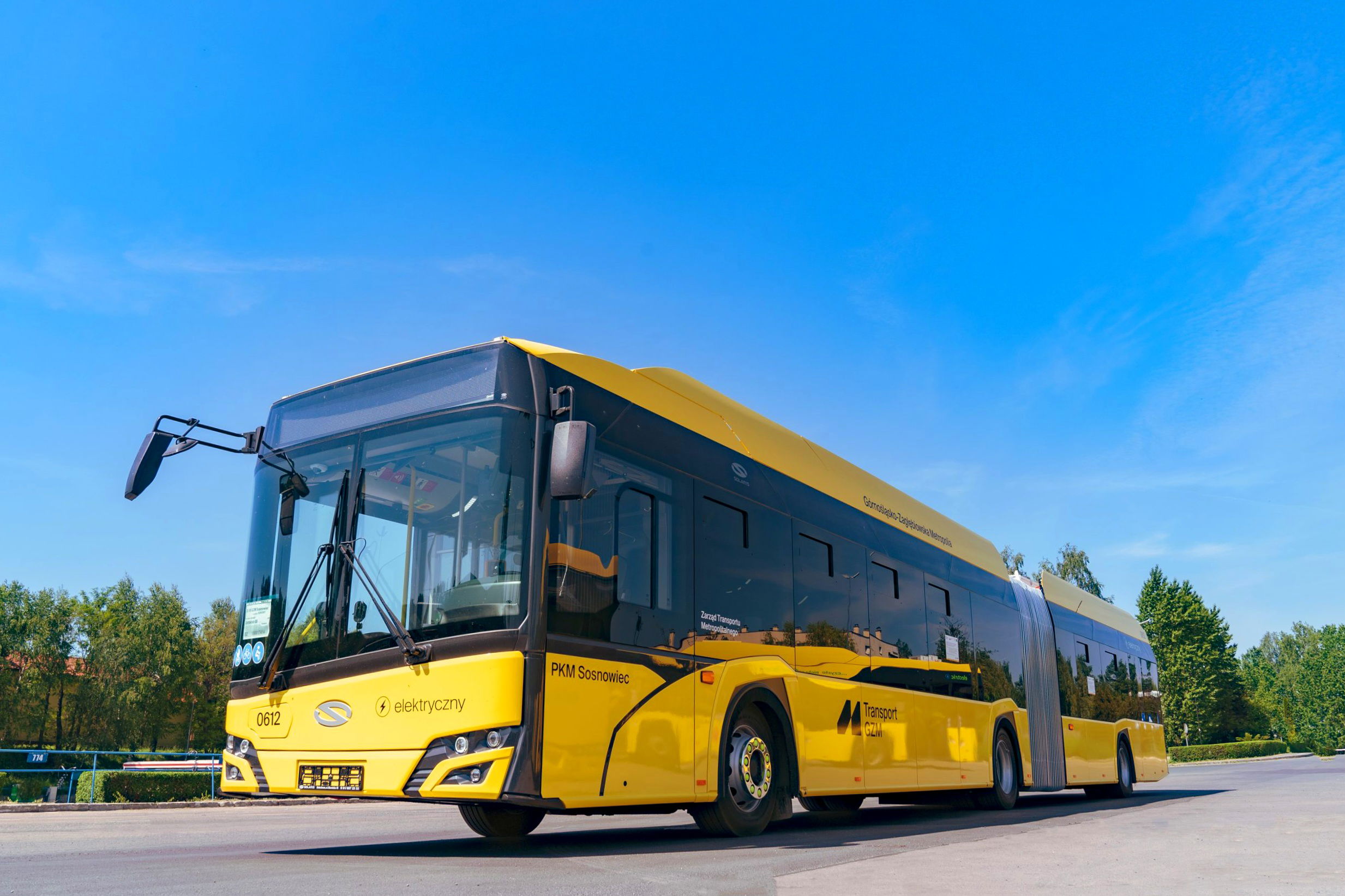 Negyvenkét darab, nagy hatótávú elektromos Solaris autóbuszt rendelt a sziléziai GZM Metropolis 2 gzm bus 1 scaled 1