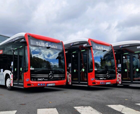 Mercedes-Benz eCitarókkal bővült Osnabrück flottája, az elektromos arány pedig elérte a 94%-ot