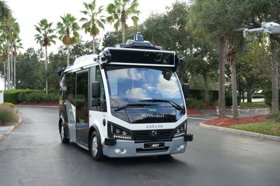 Megkapta első amerikai megrendelését a Karsan önvezető minibusza, az Autonomous e-JEST 1 Karsan Autonomous e JEST 7