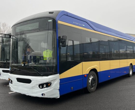 Megérkeztek Nagyszombat első Iveco Streetway ELEC villanybuszai