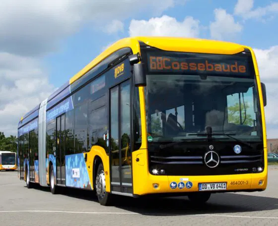 Újabb eCitarók érkezhetnek Drezdába: a Daimler Buses nyerte a DVB villanybusz-tenderét