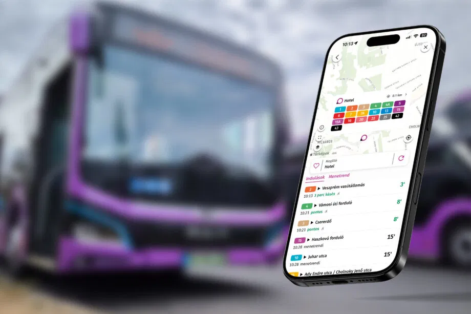 Megjelent a VeszprémGO, a V-Busz új digitális közlekedési segédje