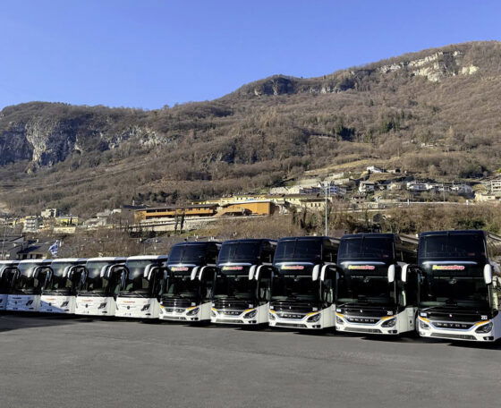 Vadonatúj Mercedes-Benz és Setra autóbuszokkal készül a téli olimpiára a Dolomiti Bus