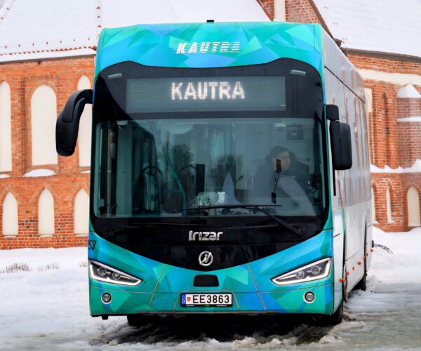 Folytatja litvániai terjeszkedését az Irizar e-mobility: tíz új ie villanybusz áll forgalomba a Kautra üzemeltetésében