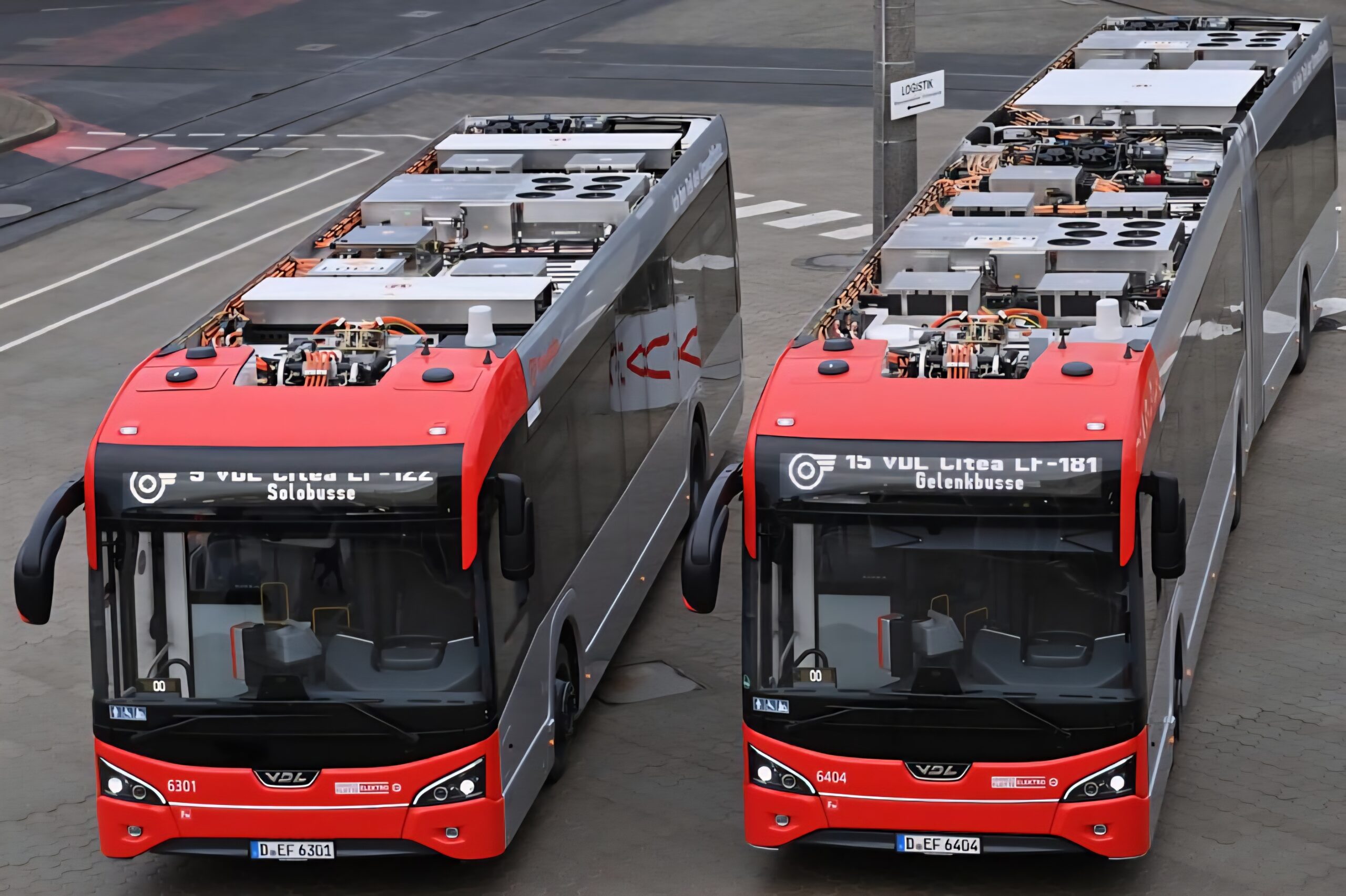 Tűz, csúszások és újrakezdés: így halad a Rheinbahn villanybusz-programja 12 Busse Lader 1 scaled